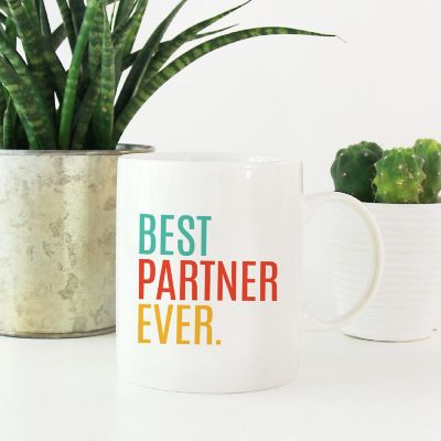Best Partner Ever Ceramic Mug Image 1