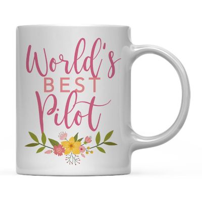 Best Pilot Floral Ceramic Mug Image 2
