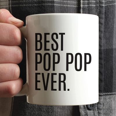 Best Pop Pop Ever Ceramic Mug Image 1