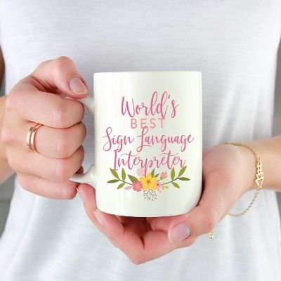 Best Sign Language Interpreter Mug Image 2