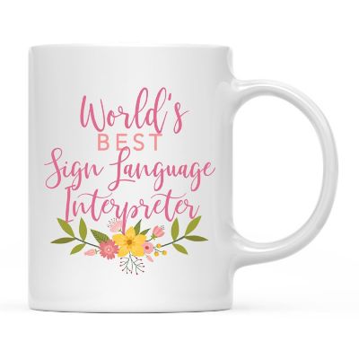 Best Sign Language Interpreter Mug Image 3