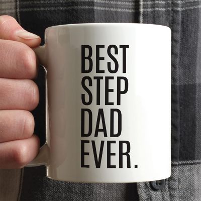 Best Step Dad Ceramic Mug Image 1