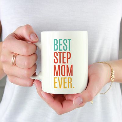 Best Step Mom Ceramic Mug Image 1