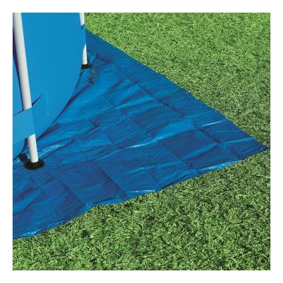 Bestway 11' x 11' Ground Cloth, Rectangular Image 1