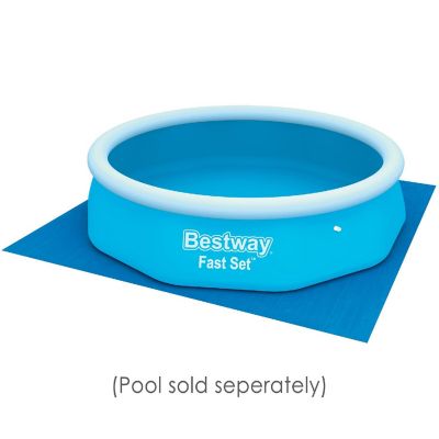 Bestway 11' x 11' Ground Cloth, Rectangular Image 2