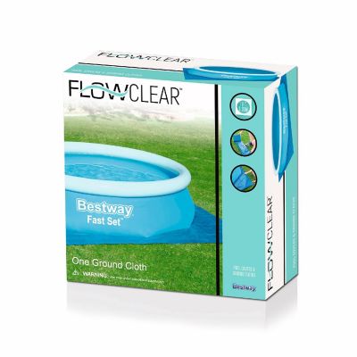 Bestway 11' x 11' Ground Cloth, Rectangular Image 3
