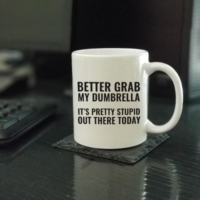 Better Grab Dumbrella ceramic mug Image 1