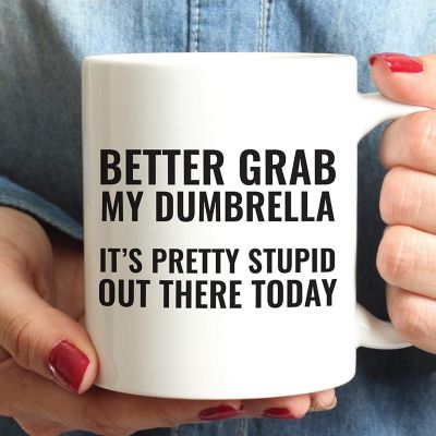Better Grab Dumbrella ceramic mug Image 1