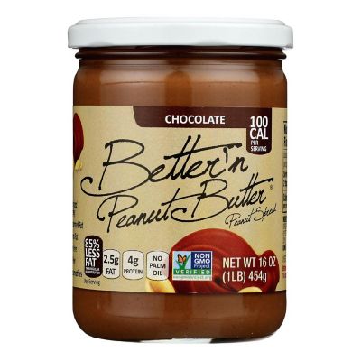 Better 'N Peanut Butter Peanut Butter - Case of 6 - 16 OZ Image 1