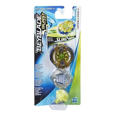 Beyblade Burst Turbo Slingshock Single Top - Lightning X Istros I4 Image 1