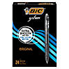 BIC Gelocity Original Retractable Gel Pens, Medium Point (0.7mm), Black, Perfect for Everyday Writing, 24-Count Pack Image 1
