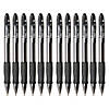 BIC Glide Bold Retractable Ball Point Pen, Bold Point (1.6mm), Black, 12 Count Image 1