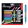 BIC Intensity Metallic Permanent Markers, Fine Point, Assorted Metallic, 8 Count Image 1