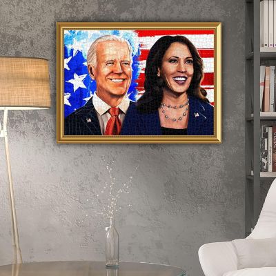 Biden-Harris 2020 1000 Piece Jigsaw Puzzle Image 1