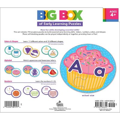 Big Box of Early Learning Puzzles Image 1