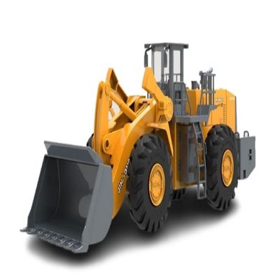 Big Daddy Big Wheel Power Friction Wheel Loader Construction Tractor Toy Image 1