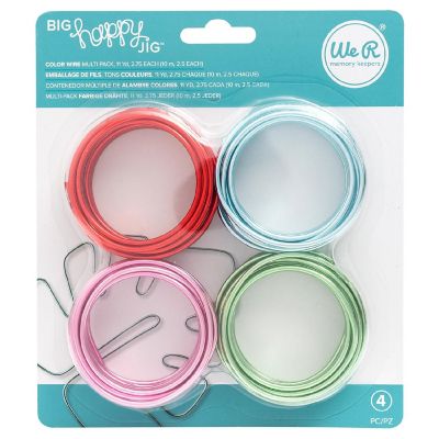 Big Happy Jig 2.5mm Wire 4pcs-Multi Color Image 1