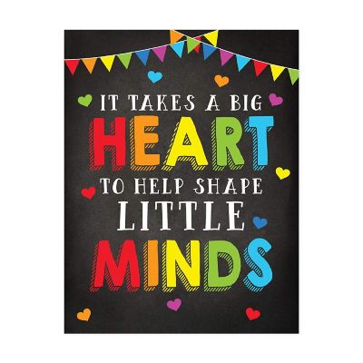 Big Heart Little Minds 8.5x11in 1-Pack Image 1