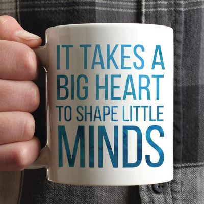 Big Heart Little Minds Ceramic Mug Image 1