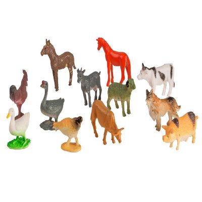 Big Mo's Toys 100 Piece Mini Farm Animals Image 1