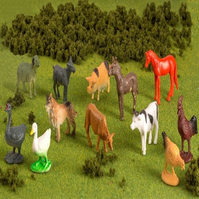 Big Mo's Toys 100 Piece Mini Farm Animals Image 2