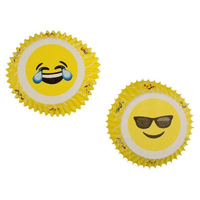 Big Mo's Toys Emoji Cupcake Holders - (40 Pieces) Image 1