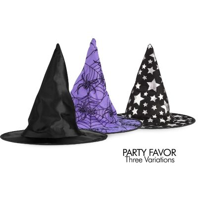 Big Mo's Toys Halloween Witch Hats Costumes for Kids &#8211; Varied Designs 10 Pack Image 2