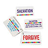 Big Words of the Bible Cards on a Ring - 6 Pc. Image 1