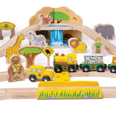 Bigjigs Rail, Safari Train Set Image 1