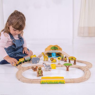 Bigjigs Rail, Safari Train Set Image 3