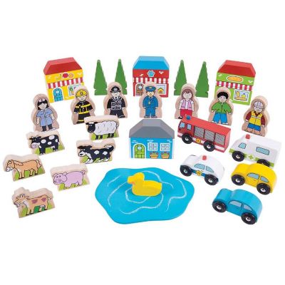Bigjigs Rail, Trackside Accessory Set Image 1