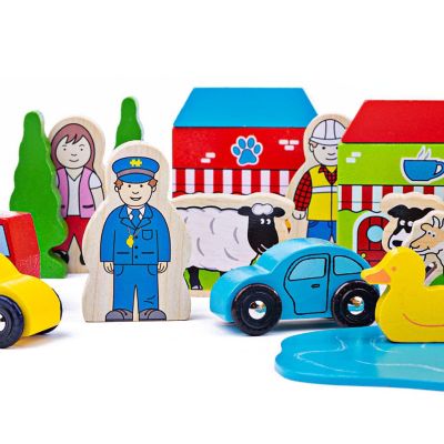 Bigjigs Rail, Trackside Accessory Set Image 2