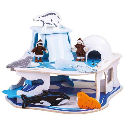 Bigjigs Toys, Polar Glacier Playset Image 1