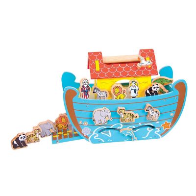 Bigjigs Toys, Wooden Noah's Ark Playset Image 1