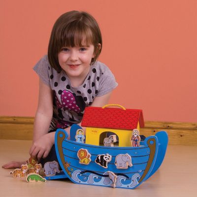 Bigjigs Toys, Wooden Noah's Ark Playset Image 3