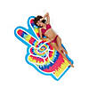 BigMouth Peace Fingers Beach Blanket Image 1