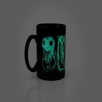Billie Eilish Bury A Friend Glow-In-The-Dark Ceramic Coffee Mug  16 Ounces Image 3