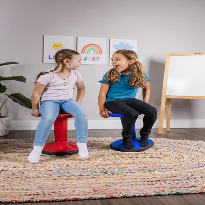Bintiva Adjustable Wobble Stool - Black Image 1