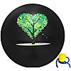 Bintiva Exercise Ball with Stabilizing Sand, 65cm, Black Image 1