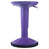Bintiva Height Adjustable Wobble Stool, Purple Image 1
