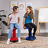 Bintiva Height Adjustable Wobble Stool, Purple Image 3