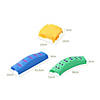 Bintiva Wavy Customizable Balance Beam Set Image 1