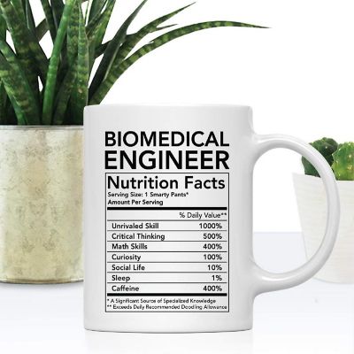 Biomedical Engineer Ceramic Coffee Mug Image 1