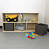 Birch 5-Compartment Storage Cabinet 24" Height Image 1