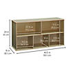Birch 5-Compartment Storage Cabinet 24" Height Image 4