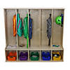 Birch 5-Section Locker Image 1