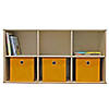 Birch 6-Compartment Storage Cabinet 24" Height Image 1