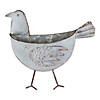 Bird Galvanized Wall Planter Image 1