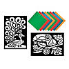 Birds Foil Art Sticker Pack Image 1