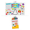 Birthday Activity Placemat & Crayons Kit for 12 Image 1